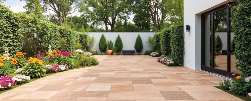 Керамогранит в экстерьере 