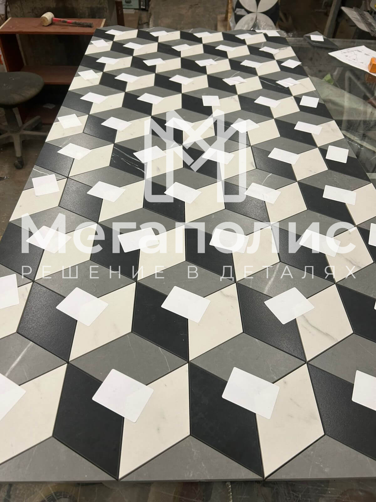 Проект панно из керамогранита