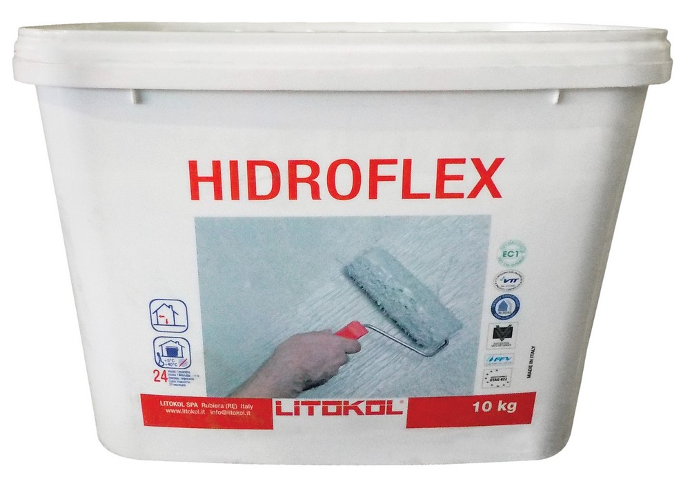 HIDROFLEX гидроизоляция, обмазочная гидроизоляция