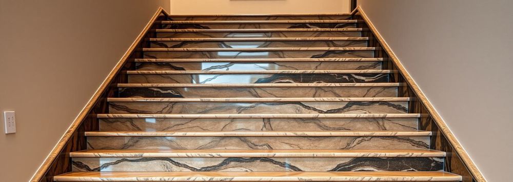 Преимущества лестниц из керамогранита на заказ