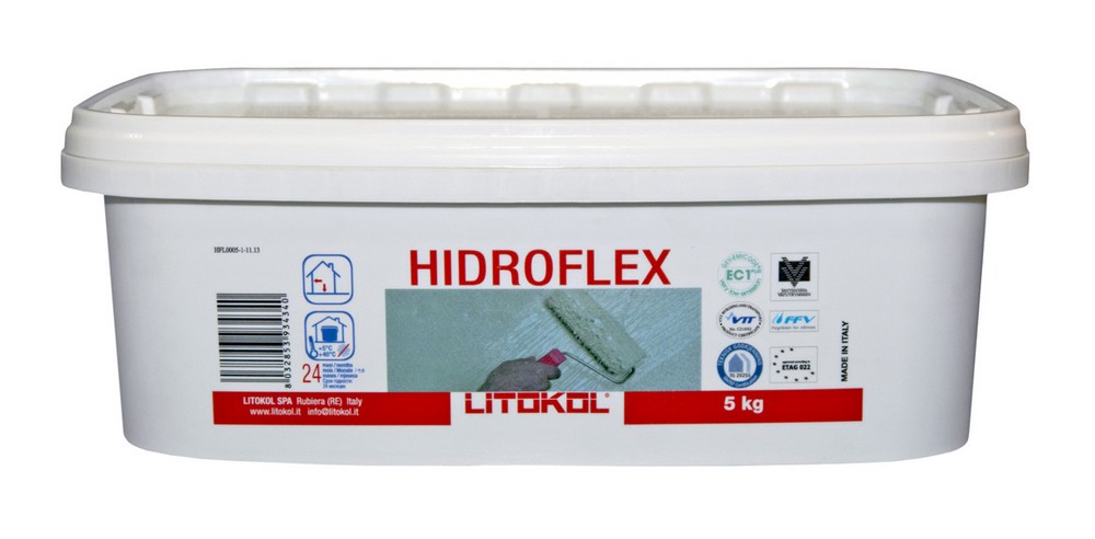 HIDROFLEX гидроизоляция, обмазочная гидроизоляция
