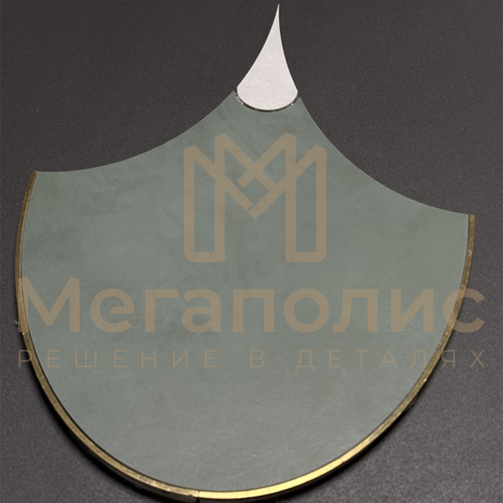 Гидроабразивная резка и латунный профиль