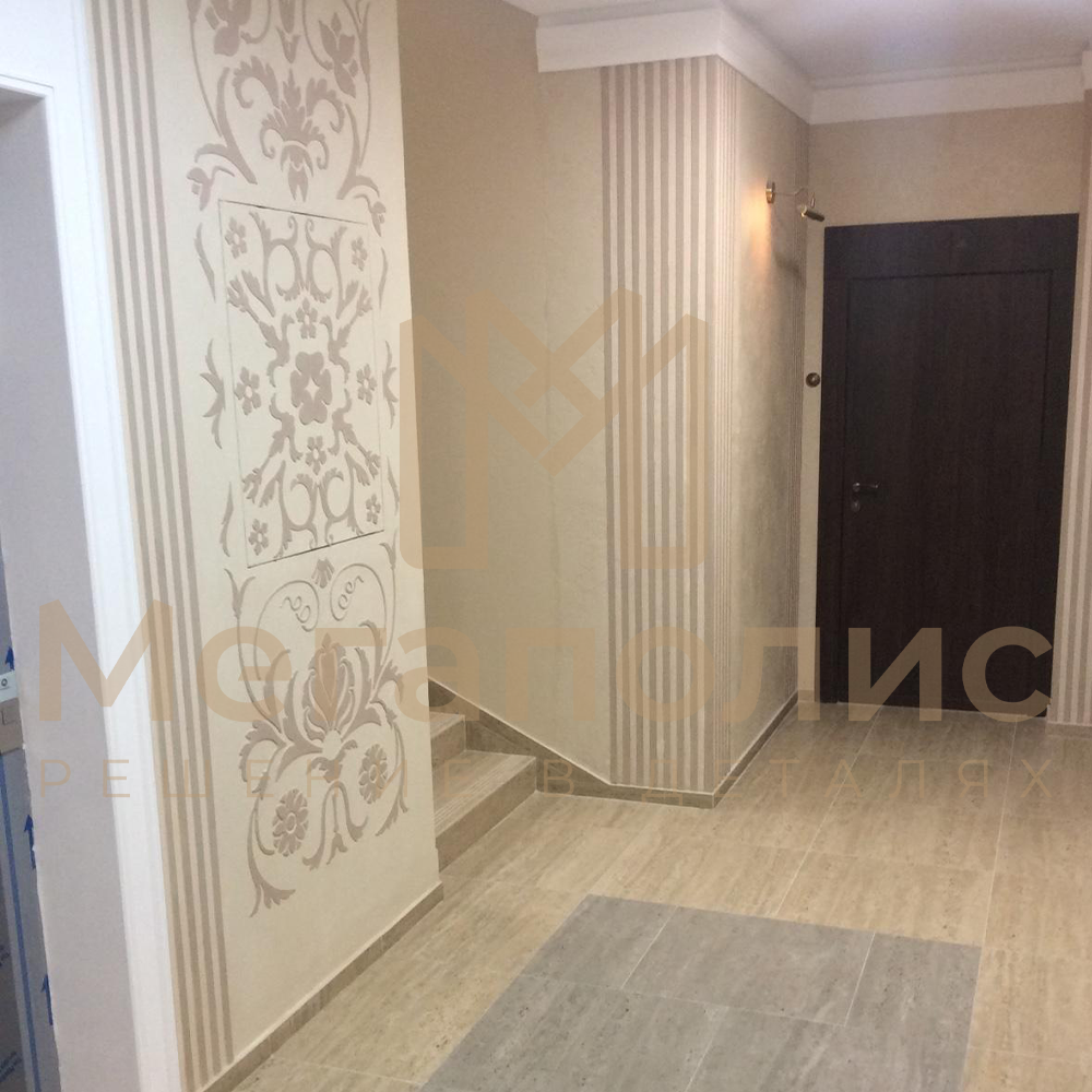 Жилой комплекс. Ступени, коридоры