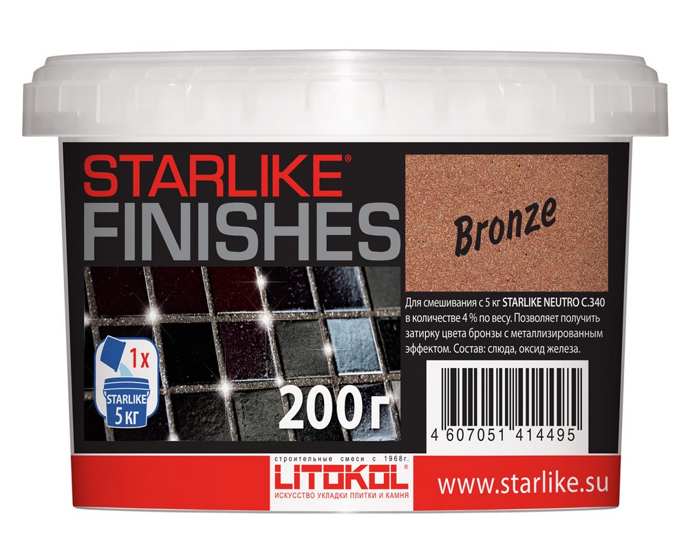 BRONZE добавка бронзового цвета для STARLIKE 