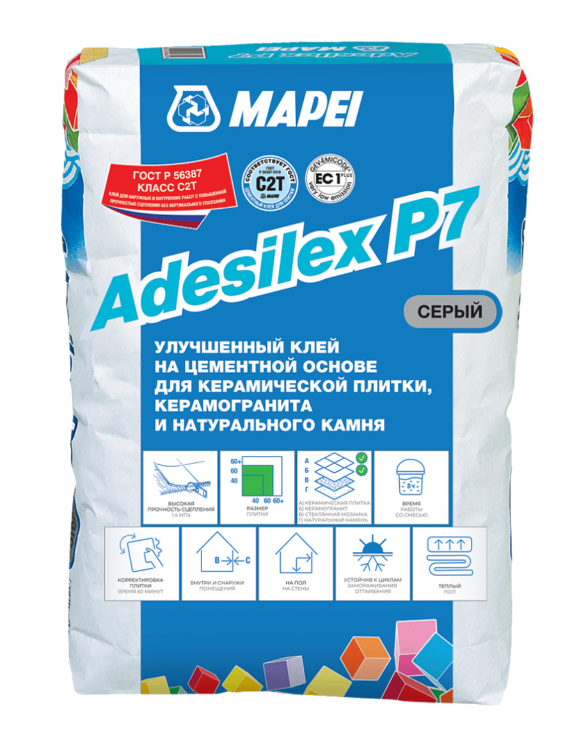 MAPEI ADESILEX P7 Серый