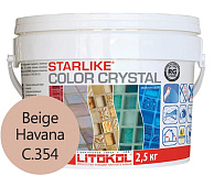 STARLIKE COLOR CRYSTAL - C.354 Beige Havana