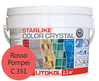 STARLIKE COLOR CRYSTAL - C.351 Rosso Pompei