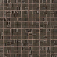 FAP CERAMICHE MAT AND MORE Brown Mosaico 30,5x30,5